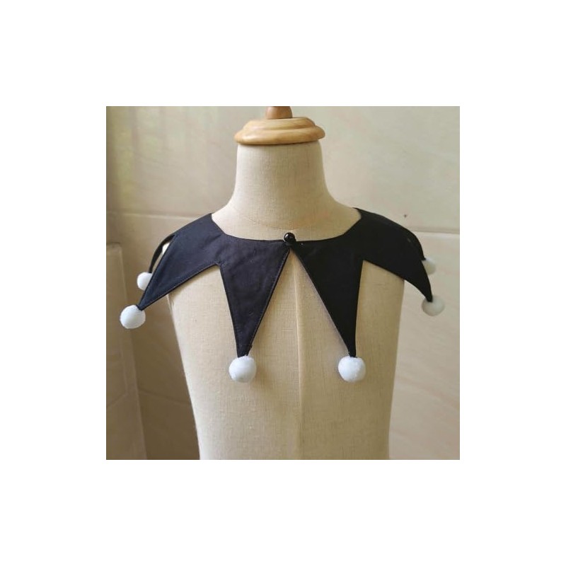 CAMDOM Christmas Clown Collar Jester Costume Accessories