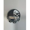 Hostile Special Edition Skull Logo Matte Black Wheel Center Cap