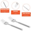 Set of 2 Extendable Forks, 22-65 cm, Extra Long Handle,