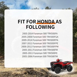 Rear Differential Bearing & Seal Kit for Honda Foreman 500 TRX500 FA FGA FPA FPE FPM FM FE TM 2005-2014