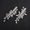 Teyglen Rhinestone Hair Clips Sparkly Zircon Crystal Hair Barrette for