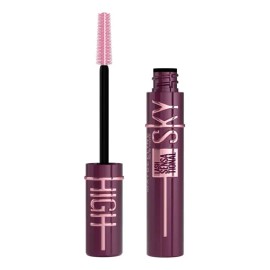 Mascara Para Pestañas Sky High Lavable De Maybelline Burgundy