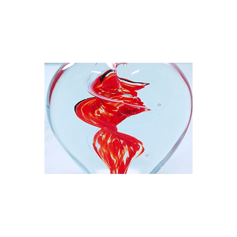 Tripact Inc M Design Art Handcraft Ruby Red Lovely Heart
