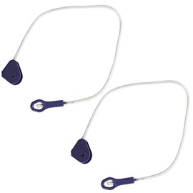 SPARES2GO Door Hinge Rope Cable Cord for Beko Dishwasher (Pack of 2, 285mm)