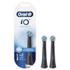 Oral-B iO Ultimate Clean Replacement Brush Heads, Black, 2 Count