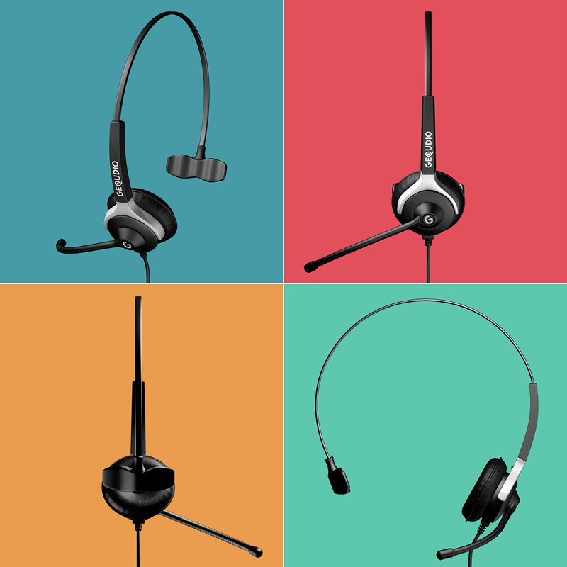 GEQUDIO Headset Compatible with Unify OpenStage 30 40 60 80
