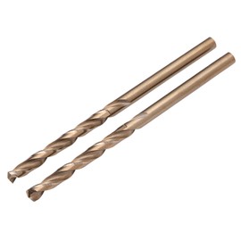 Draper 2 pcs Expert HSSE M35 Cobalt Drill Bit, 3.5mm - 08912 - for Alloy Steel, Titanium Alloys, Stainless Steel, Hardened Steel, Cast Iron and Carbon Steel