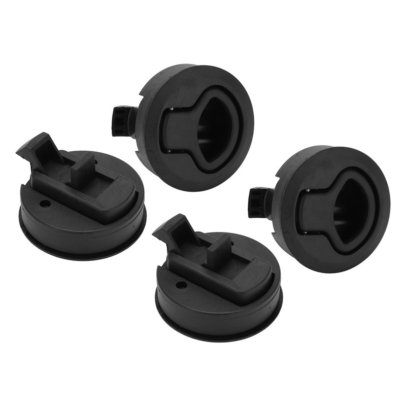 61mm/2.4in Marine Flush Pull Slam Latch Round Ring Lock Boat