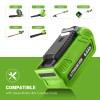 For Greenworks 2901319 G-MAX 40V 6.0Ah Battery 29472 29462 20202