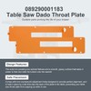 Thaekuns 089290001183 Table Saw Dado Throat Plate for Ridgid R4513