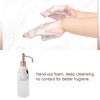 Automatic Foaming Soap Dispenser USB Rechargeable Infrared Sensor Countertop Auto