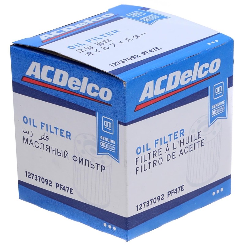 ACDelco GM Original Equipment PF47E (12737092) Oil Filter