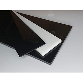 alt-intech® POM Plate 500 x 100 x 8 mm Black Cut