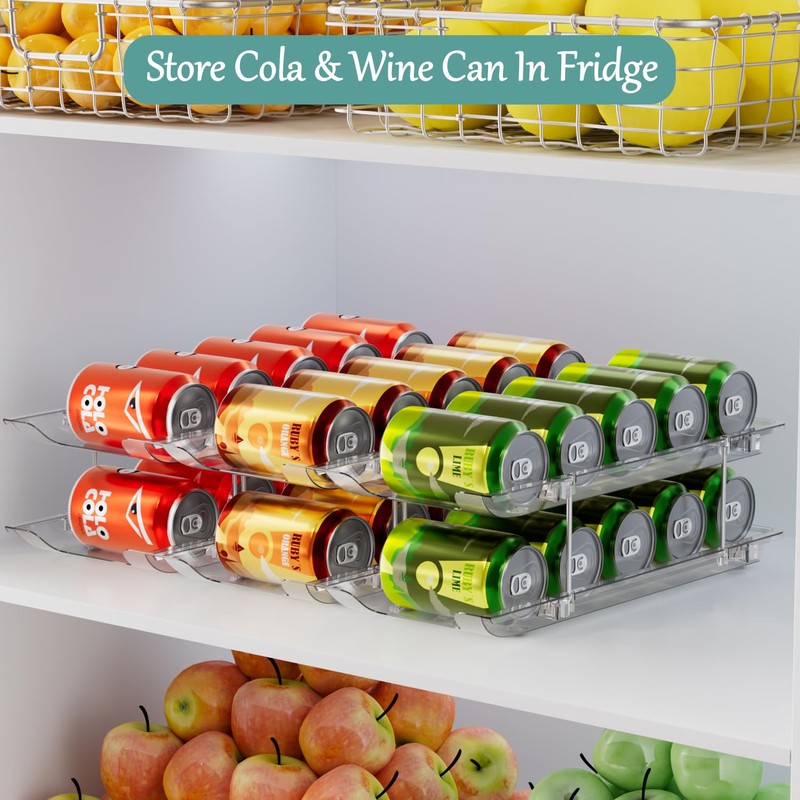VEGEVIGI Can Storage Organizer for Pantry, Can Holders For Pantry,