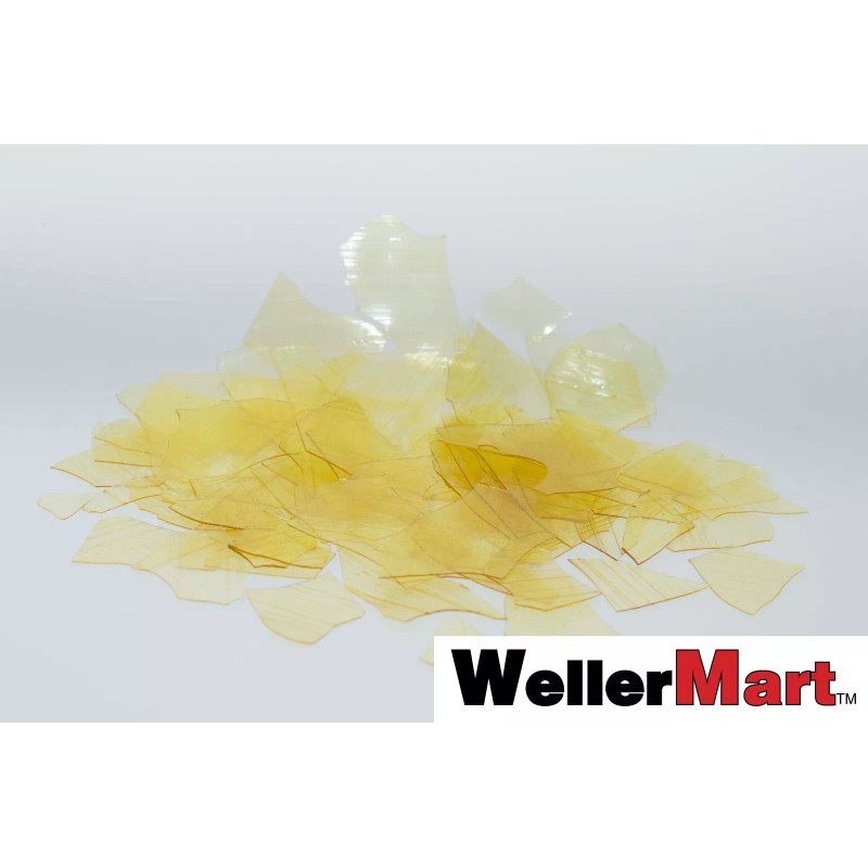 Joshua's Premium Shellac Platina Shellac. Dewaxed Premium Flakes. 1/4 lb