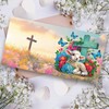 pihpigboss 6 Packs Religion Cross Diamond Painting Greeting Cards Cross