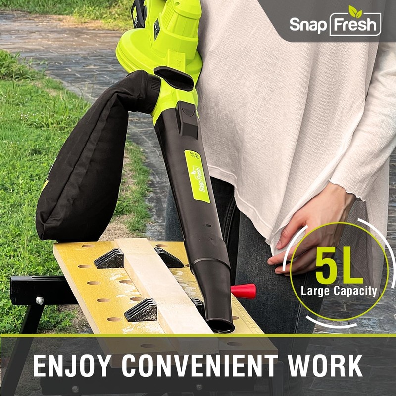 SnapFresh Dust Collection Bag, Dust Collection Bag for SnapFresh Cordless