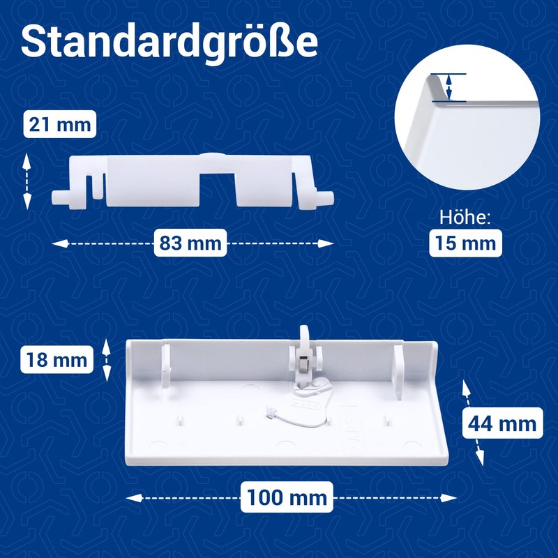 VIOKS Fridge Door Handle Replacement for 059129 Bosch Siemens Freezer