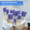 DoubYCYC, Paint Brushes, 8 Pack, Paint Brush Set, Paint Brushes