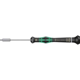 WERA 118110 Precision Nut Driver Blade Size 0.08 inches (2.0 mm), Shaft Length 2.4 inches (60 mm)