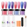 4 Colours Nail Dipping Powder Kit - Colour Changing Dip
