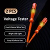 ebuyerfix wokin 2Pcs Voltage Tester Electric Tester AC 100-500V Voltage