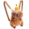 Capybara Children's Backpack, Capybara School Backpack, Capybara Backpack, Capybara Plush