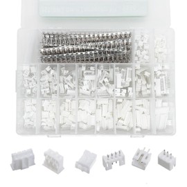 Teansic 1550PCS JST PH 2.0mm Connector Kit,2/3/4/5/6/7/8/9/10 Pin Female and Male Housing Connectors,2.0mm Pitch JST Adapter