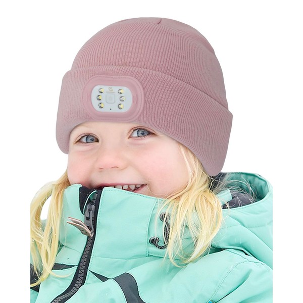 BERGWEISER LED Beanie with Light, 3 Adjustable Modes Headlamp Beanie