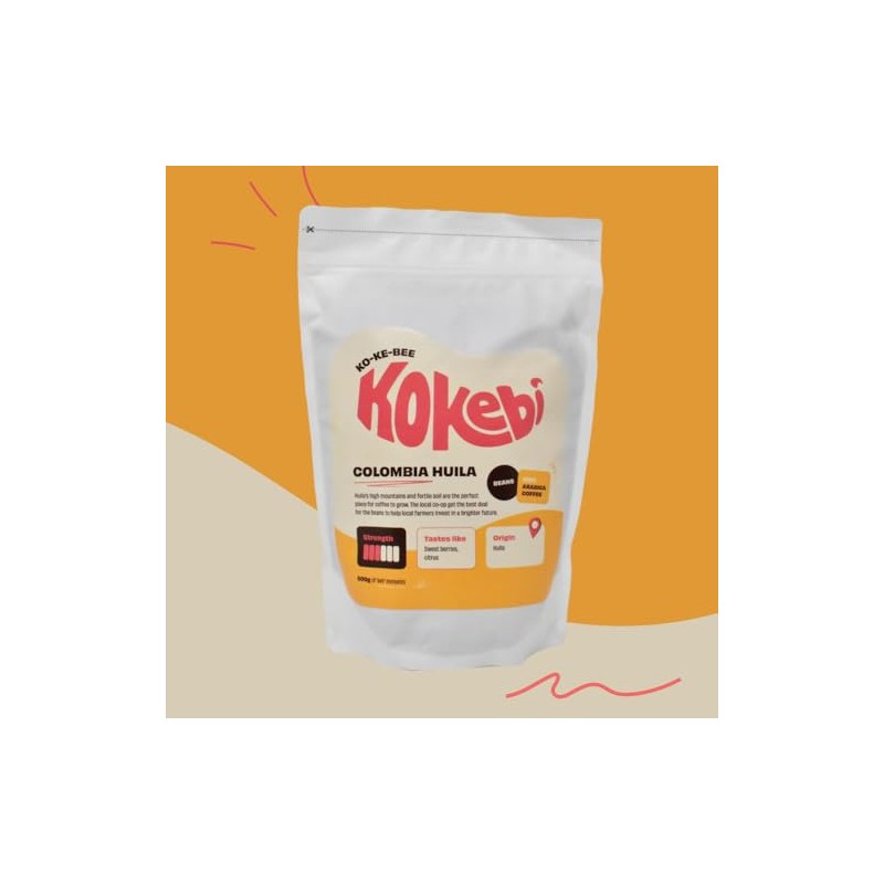 Kokebi Colombia Huila Coffee Beans 500g
