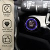 RGOAANC RGOAANC Crystal Rhinestone Engine Start Stop Decoration Ring, Push