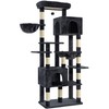 Heybly Cat Tree, 76-Inch Tall Heavy Duty Cat Tower for