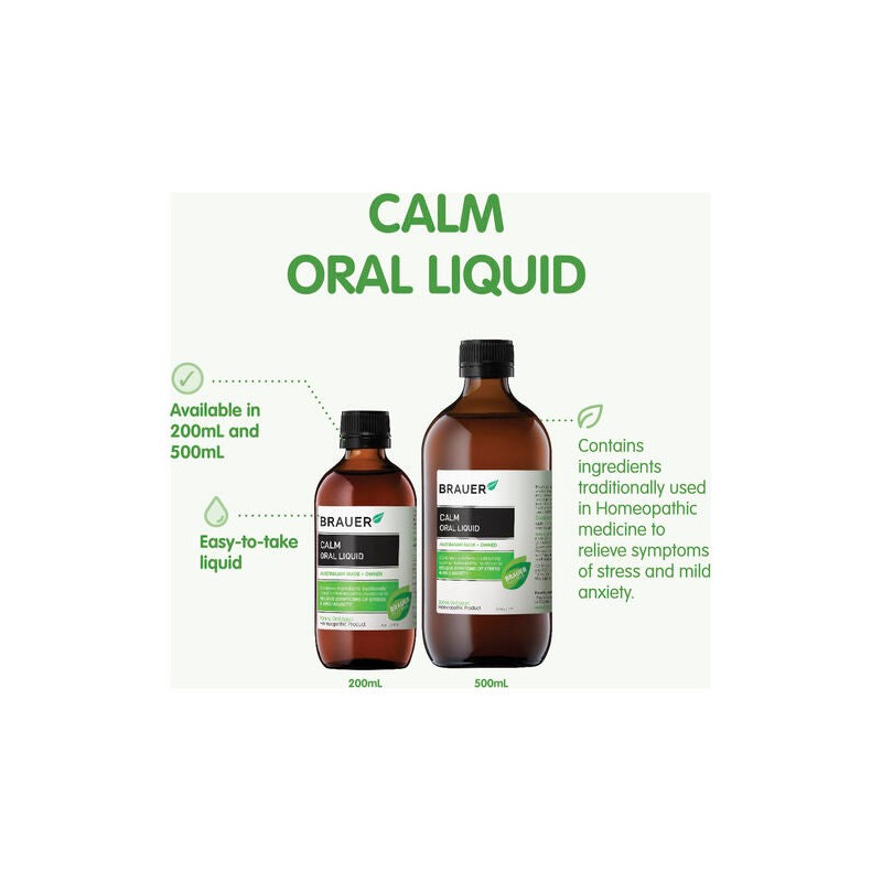 Brauer Calm Oral Liquid 500mL