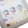 Marimo Craft SPCQ-288 Astro Sequin Box Pouch, Gray, W 5.5