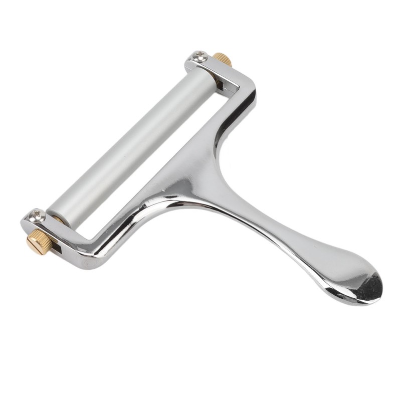 Stainless Steel Cheese Cutter Thickness Adjustable Ergonomic Handle Wire Cheese