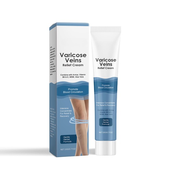 Visible Leg Veins Cream (0.71OZ) -Soothes Leg Discomfort，Gentle Formula, Non-Irritating