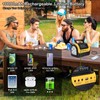 Solar Generator,Portable Power Station with Solar Panel Included,LiFePO4 Battery Mini