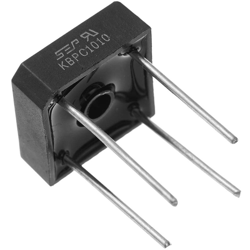 Bridgold 5pcs KBPC1010 Bridge Rectifier Diode, Single Phase,Full Wave 10