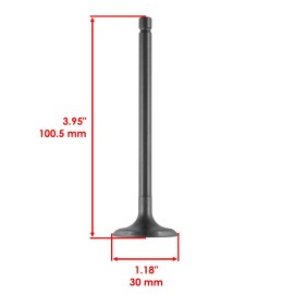 Caltric Intake Valve Kit for Yamaha Rhino 660 YXR660 4x4 2004-2007 / 3YF-12111-00-0