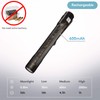 RovyVon Aurora A33 Pen Flashlight USB-C Rechargeable with Pocket Clip,