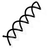 eBoot Spiral Hair Clip Spin Bun Stick, Hair Pick Set