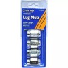WHITE KNIGHT 4 PIECE LUG NUTS SHORT SHANK 12mm-1.25 R.H