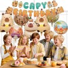 ZWBIGCHA 13 Pcs Capybara Birthday Party Decorations, Capy Birthday Decor