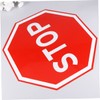 Mobestech 1pc Stop Safety Sign Traffic Sign for Indoor Outdoor