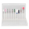 10 Pcs Nails Drill Bit Set Portable Remove Polishing Nail