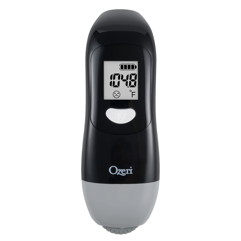 Ozeri Forehead Thermometer, ISO 80601-2-56 Medical-Grade with Silent Fever Alarm