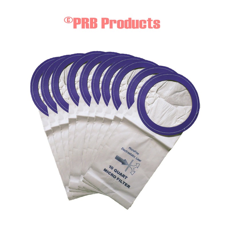 EnviroCare Proteam 10 Quart 100331 BackPack Vacuum Cleaner Bags AllStar