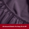 Mellanni Single Fitted Sheet - All Around Elastic - 30
