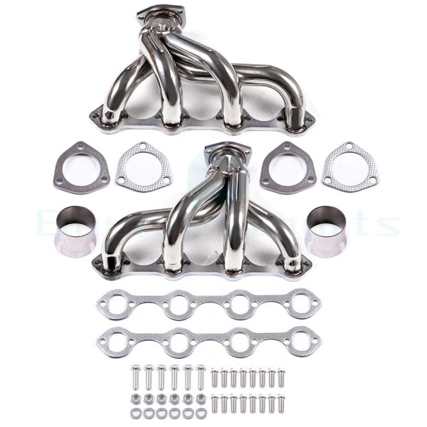 Unbranded FOR FORD 289-302-351 V8 STAINLESS SBC SMALL BLOCK HUGGER