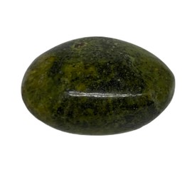 90.9g, 2.3"x1.8"x1.2" Natural Untreated Green Opal Palm-Stone Crystal Polished Galet Shape Gemstones @Madagascar, B38306